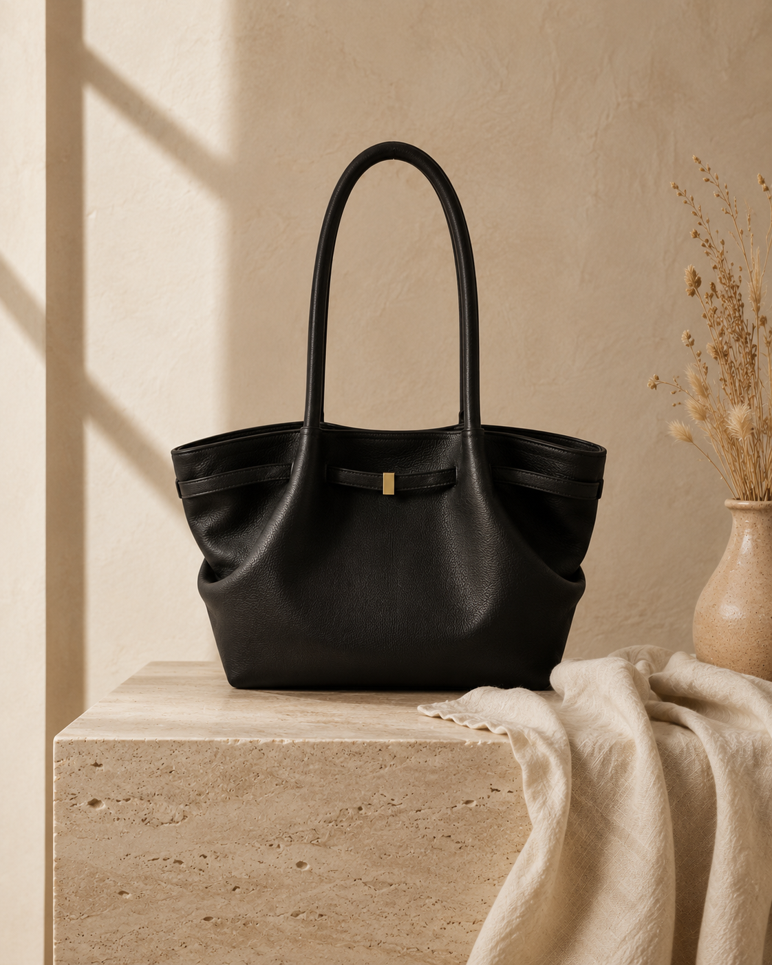 TÁCITA ALTEA — Tote Grande, Preto